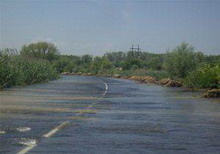 уровень воды днестровского паводка достиг полуметровой отметки