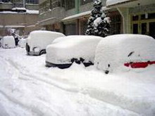 украина снова стоит в снегу. киев на грани транспортного коллапса